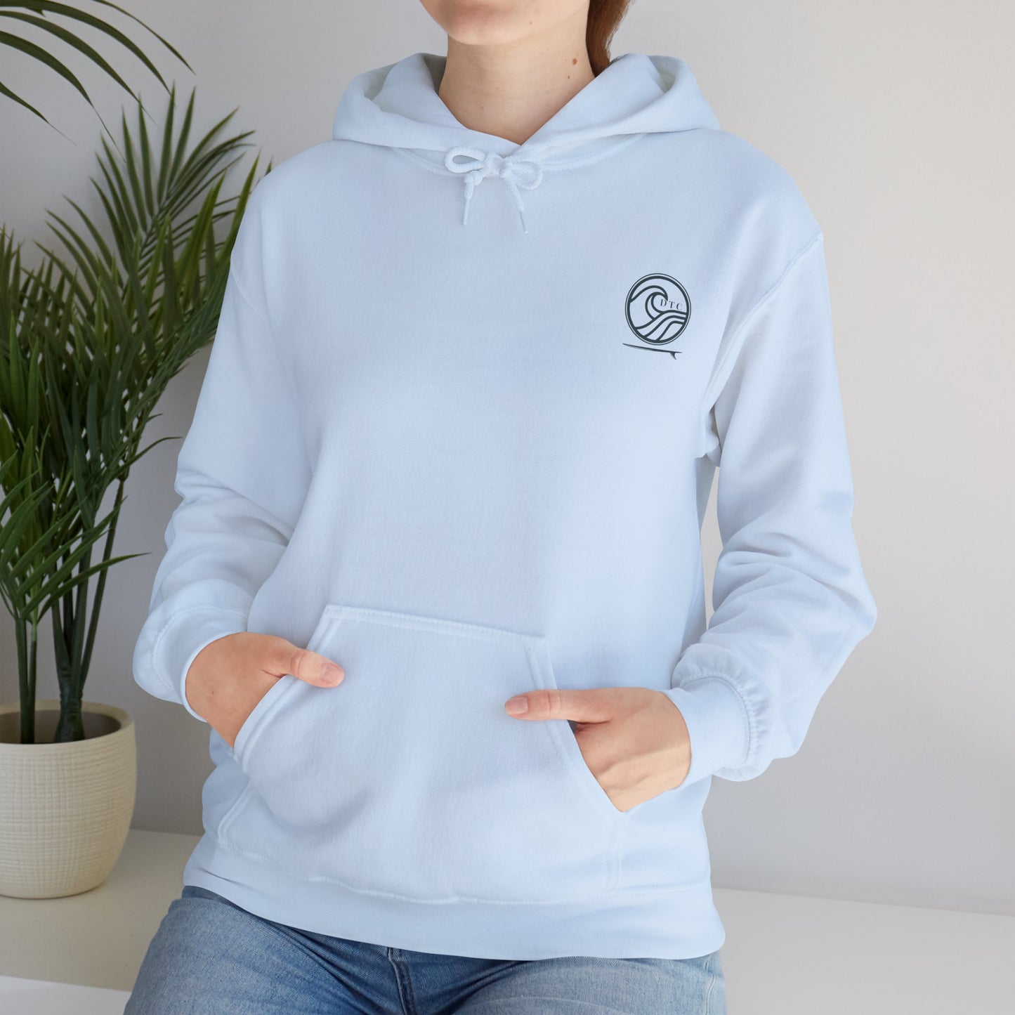 Surfing Championships Hoodie — Vintage Wave Beach Surf Graphic