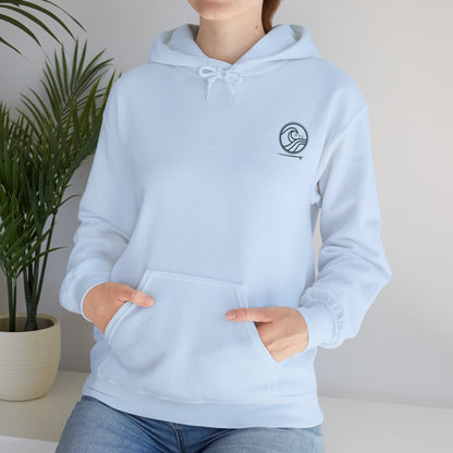 Surfing Championships Hoodie — Vintage Wave Beach Surf Graphic