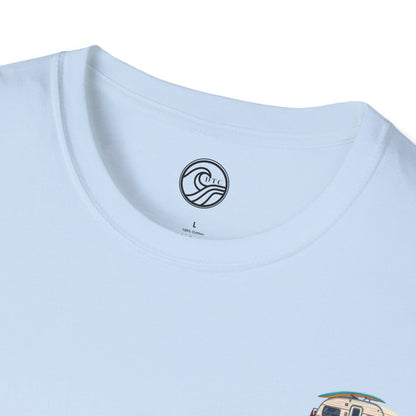 Curly Nics Surf School - T shirt