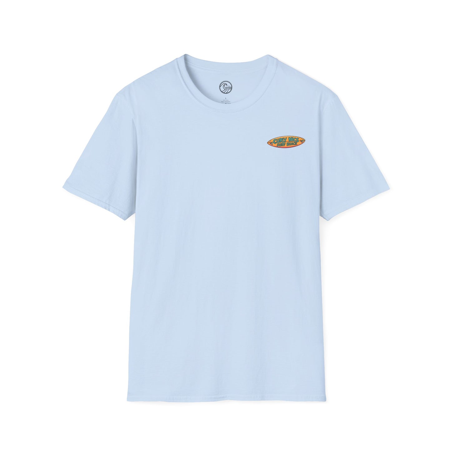 Curly Nics Surf Shack beach hut - T shirt